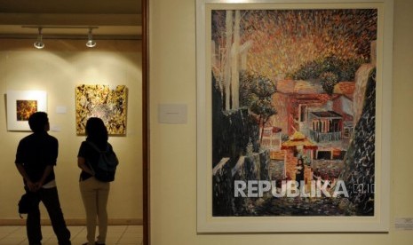 Pameran di Galeri Cipta III Taman Ismail Marzuki, Cikini, Jakarta. (Dok)