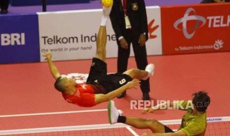 Sepak takraw di Asian Games 2018. (ilustrasi)