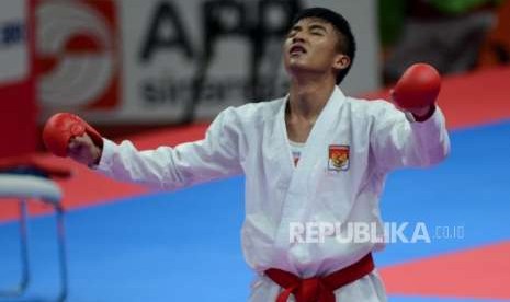 Karateka Indonesia Arrosyiid Rifki Ardiansyah 