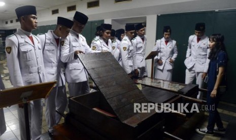 Sejumlah anggota Paskibraka Nasional 2019 (ilustrasi)