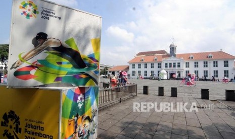 Pusat Belanja Asian Games di Kota Tua, Jakarta. (Ilustrasi)