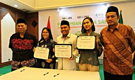 Go-Jek Perkuat Kerja Sama dengan NU. (FOTO: Go-Jek)