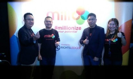 Milio, Media Sosial Berbasis Blockchain ini mampu Lindungi Konten dari Pembajakan. (FOTO: Agus Aryanto)