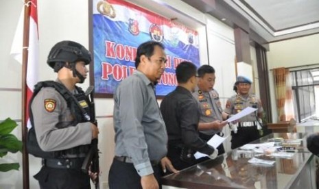 Pengungkapan kasus sabu di Mapolres Wonogiri, Selasa (24/9/2019). Dok. Polres Wonogiri