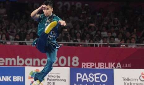 Atlet Wushu Indonesia Edgar Xavier Marvelo akan tampil membela tim wushu di SEA Games 2019.