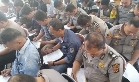 Cegah Penyalahgunaan Senpi, Ratusan Anggota Polres Majalengka Ikuti Psikotes