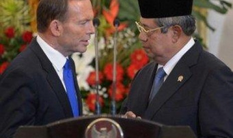 Tony Abbott dan Susilo Bambang Yudhoyono