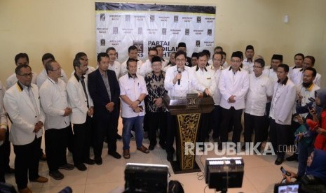 jajaran pimpina PKS saat Penetapan Mitra Koalisi Pilpres (ilustrasi) 