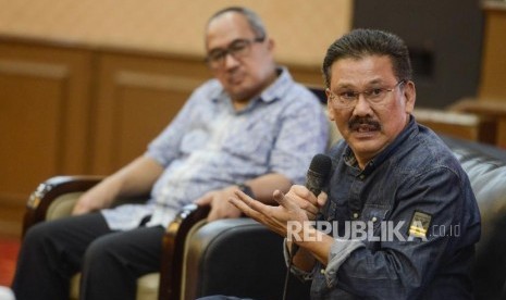 Ilham Bintang menilai kemunculan Saipul Jamil untuk saat ini tidak tepat (Foto: Ilham Bintang -kanan)