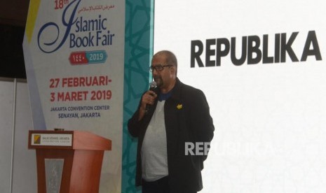 IBF 2019. Ketua Panitia Islamic Book Fair (IBF) 2019  M. Anis Baswedan memberikan sambutan pada acara penutupan IBF 2019 di Jakarta Convention Center, Jakarta, Ahad (3/3).