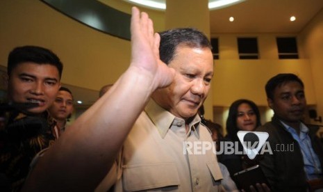 Ketua Umum Partai Gerindra Prabowo Subianto 