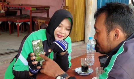 Listrik Padam, Rejeki Driver Ojol Ikut Gelap. (FOTO: Grab)