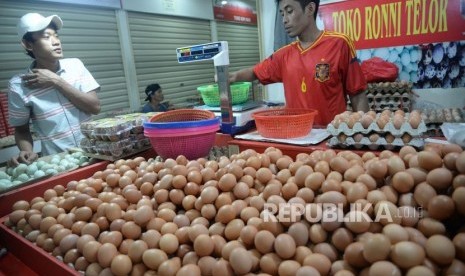 Harga Telur Ayam Naik Kembali. 