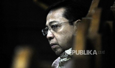 Terdakwa kasus korupsi pengadaan KTP elektronik Setya Novanto