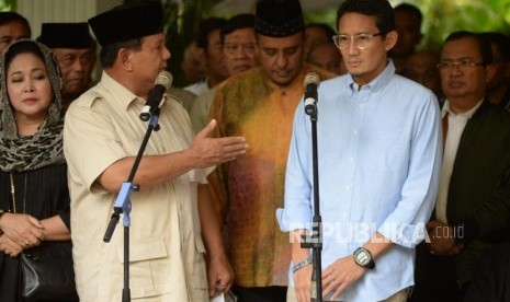 Pasangan Capres dan Cawapres No 02 Prabowo Subianto-Sandiaga Uno 