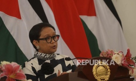 Menteri Luar Negeri Indonesia  Retno Marsudi.