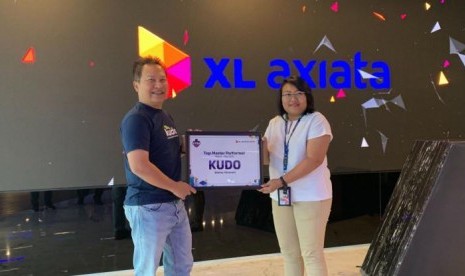 Kudo Duduki Peringkat Teratas Online Channel XL Axiata. (FOTO: Kudo)