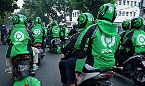 Seberapa Besar Tingkat Kebahagiaan Mitra Gojek? Ini Kata Lembaga Riset UI. (FOTO: Go-Jek)