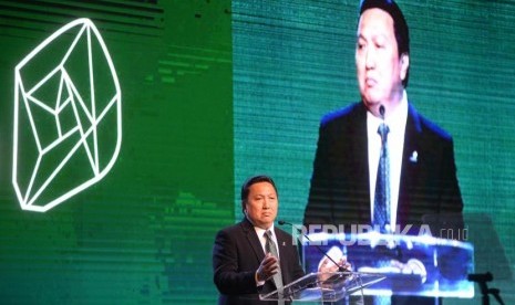 Presiden Direktur PT Adaro Energy Tbk (Adaro) Garibaldi Thohir.