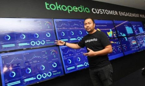 Tokopedia, Rumah bagi 6,4 Juta UKM Indonesia. (FOTO: Sufri Yuliardi)