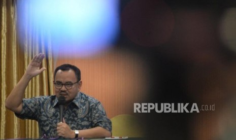 Calon Gubernur Jawa Tengah yang diusung Partai Gerindra, PKB, PKS, dan PAN Sudirman Said.