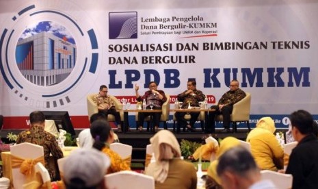 LPDB-KUMKM Permudah Akses Pembiayaan Dana Bergulir. (FOTO: Kemenkop-UKM)