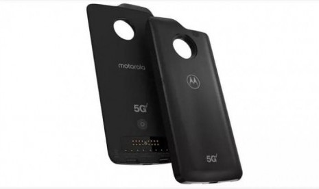 Keren... Motorola Z2 Bisa Terhubung dengan Jaringan 5G Moto Mod. (FOTO: Motorola)