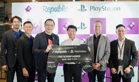 Gandeng Sony Indonesia, MyRepublic Luncurkan Paket Bundling Playstation. (FOTO: MyRepublic)