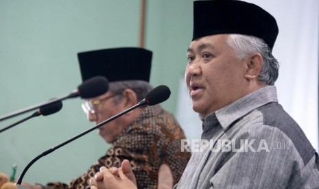 Ketua Dewan Pertimbangan MUI Din Syamsuddin 