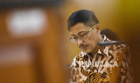 Terdakwa kasus suap jual beli jabatan di Pemkab Cirebon yang juga Bupati Cirebon nonaktif Sunjaya Purwadisastra menjalani sidang vonis di Pengadilan Tipikor Bandung, Kota Bandung (ilustrasi)