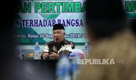 Ketua Dewan Pertimbangan Majelis Ulama Indonesia Din Syamsuddin 