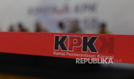 Komisi III DPR melakukan RDP dengan KPK siang ini. FOTO ILUSTRASI : Logo Komisi Pemberantasan Korupsi (KPK).