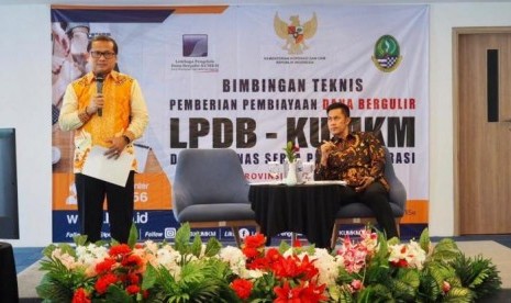 Sebut Koperasi di Indonesia Semakin Berkualitas, LPDB-KUMKM Berikan Bimtek Dana Bergulir. (FOTO: Kemenkop dan UKM)