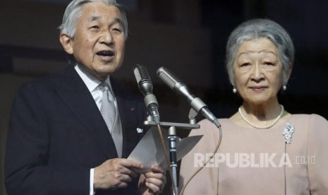 Kaisar Jepang Akihito dan Permaisuri Michiko