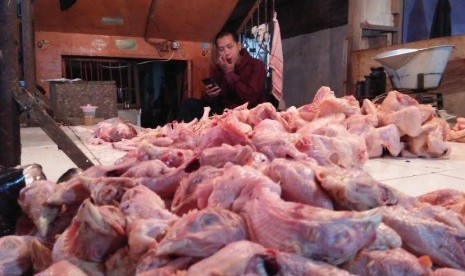 Harga Daging Ayam di Pasar Antri Mulai Naik Sejak Dua Minggu Terakhir