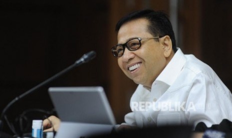 Terdakwa kasus korupsi pengadaan KTP elektronik Setya Novanto