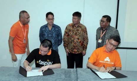 Saat 2 Alibaba Netpreneurs Berkolaborasi Wujudkan Logistik 4.0 di Indonesia. (FOTO: Faspay)