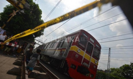 Seorang Warga Kota Malang Tewas Terserempet Kereta Api (ilustrasi).