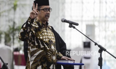 Sekjen KPK Cahya Hardianto. Sekjen sebut 15 pegawai KPK terlibat pungli rutan segera diberhentikan sementara.