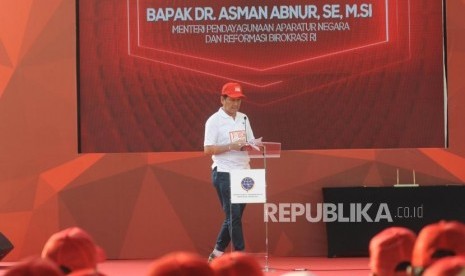 Menteri Pendayagunaan Aparatur Negara dan Reformasi Birokrasi (Menpan-RB) Asman Abnur.