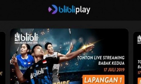 Baru Rilis, Aplikasi Streaming Ini Tayangkan Indonesia Open 2019. (FOTO: KrAsia)