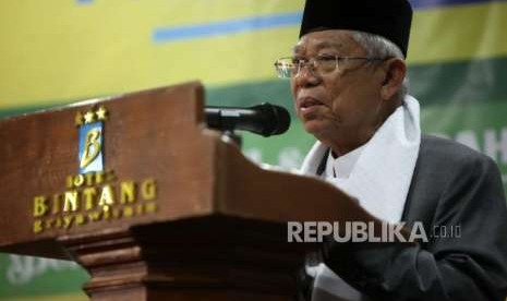 Cawapres nomor urut 01 Ma'ruf Amin.