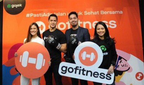 Gojek Kolaborasi dengan DOOgether Luncurkan Layanan GoFitnes. (FOTO: Tanayastri Dini Isna)