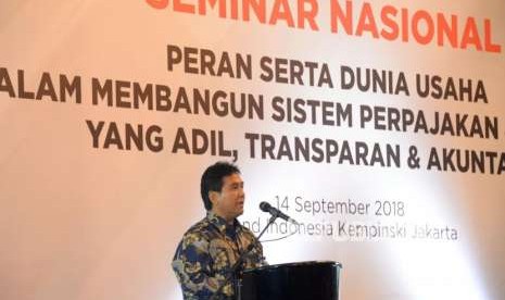 Ketua Umum Asosiasi Pengusaha Indonesia (Apindo) Hariyadi Sukamdani. Apindo menyebut, pengusaha membutuhkan keringanan biaya operasional dan stimulus modal kerja untuk dapat kembali pulih.