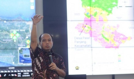 Kepala Data dan Informasi Badan Nasional Penanggulangan Bencana (BNPB) Indonesia Sutopo Purwo Nugroho.