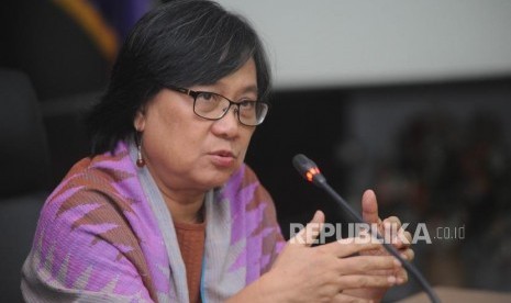 Komisioner Komisi Nasional Hak Asasi Manusia Sandrayati Moniaga