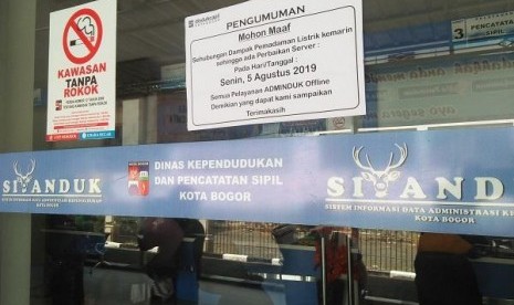 Layanan Publik Kota Bogor Terganggu Akibat Pemadaman Listrik