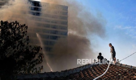 Kebakaran Gedung Kemenhub