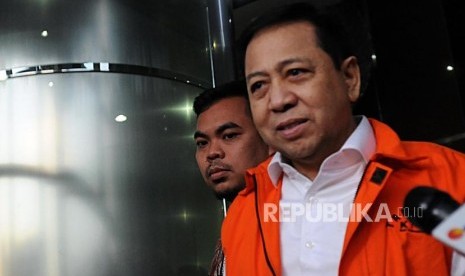 Former House of Representatives (DPR) speaker, Setya Novanto