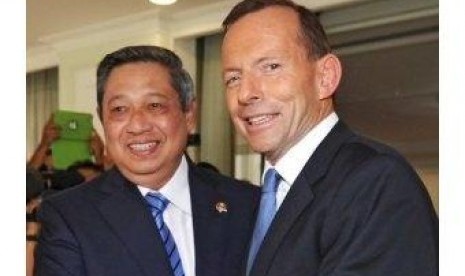 Susilo Bambang Yudhoyono dan Tony Abbott